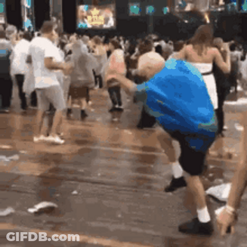 Funky Old Man Dancing Festival Party GIF