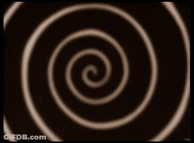 Funky Virtual Hypnotist Spiral Loop GIF