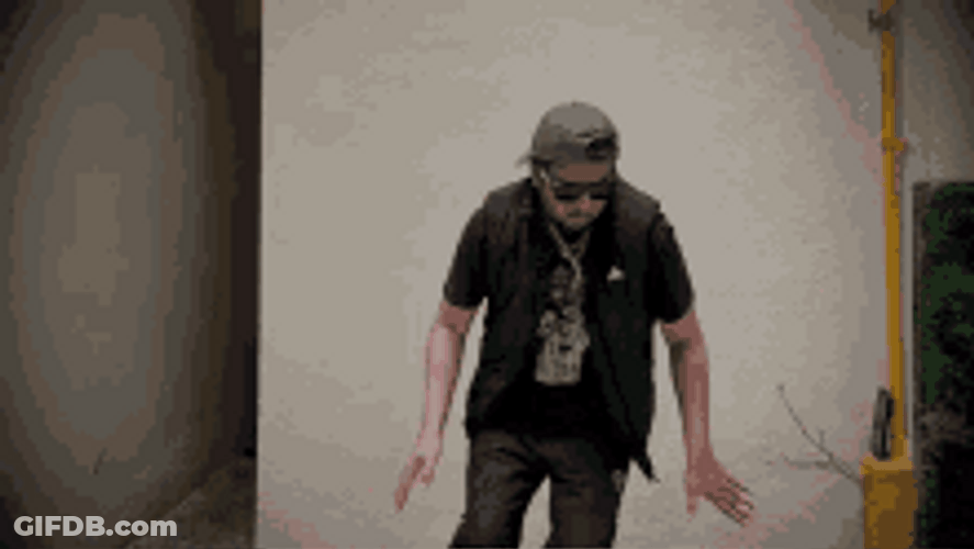 FunkyRappers Knee Dancing GIF
