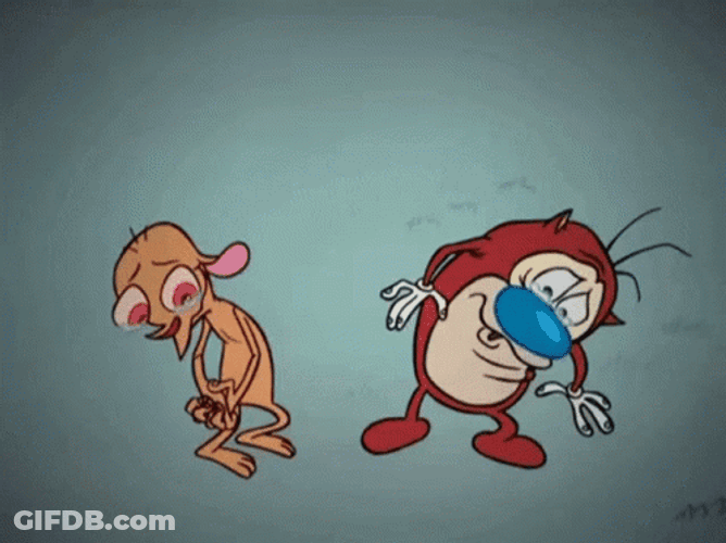 Funny 4Th Ren And Stimpy Animation GIF