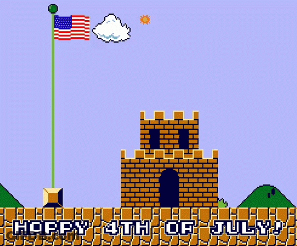 Funny 4Th Super Mario Brothers Meme GIF