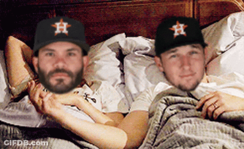 Funny Alex Bregman Holding Hands Face Swap GIF