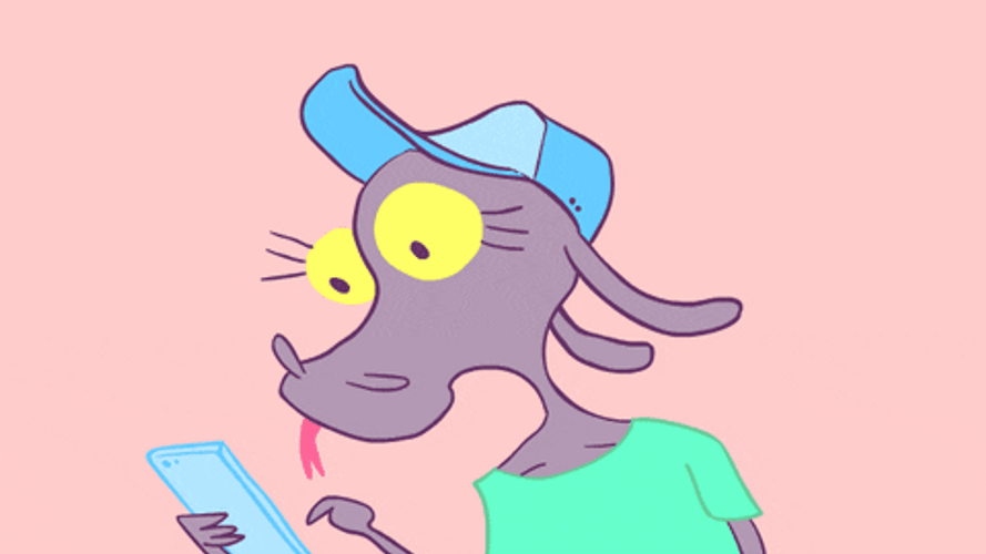Funny Animated Cow Sneeze GIF