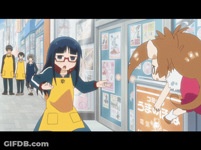 Funny Anime Danchigai GIF