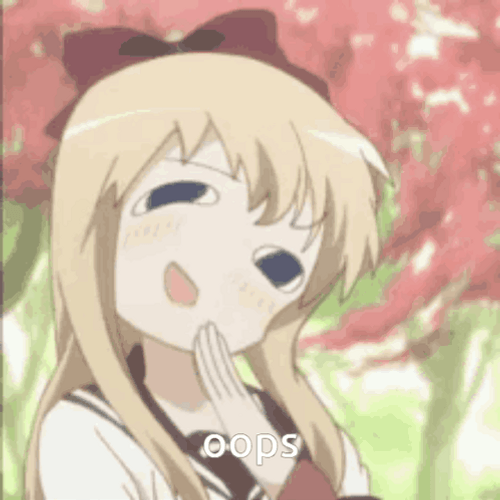 Funny Anime Teehee Distort Face GIF