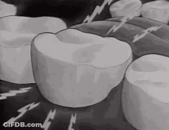 Funny Anime Tooth Ad GIF