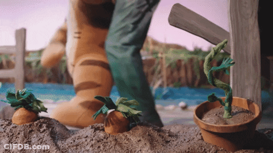 Funny Anthropomorphic Stuffed Toy Tigger GIF