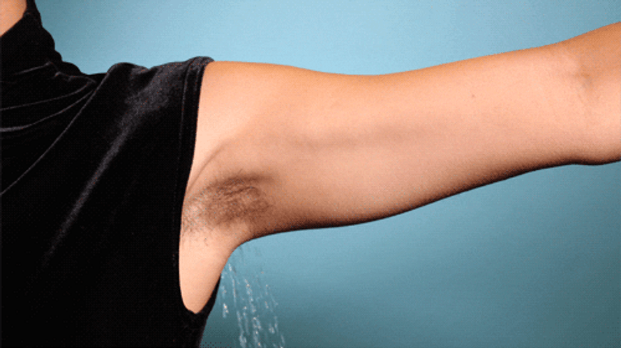 Funny Armpit Nervous Sweating GIF