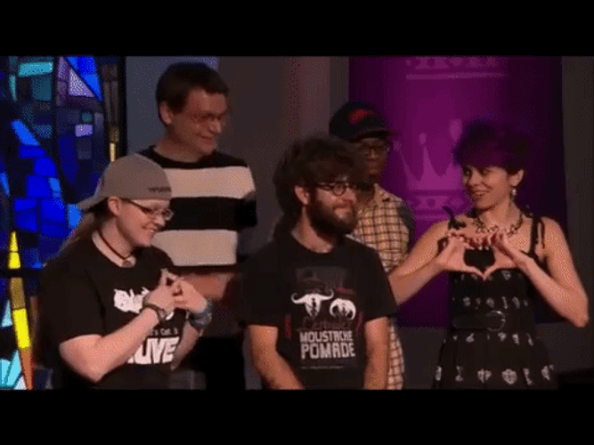 Funny Awkward Group Hug GIF