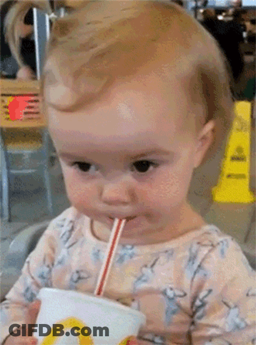Funny Baby Face Pulls GIF