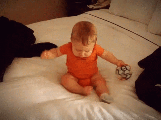 Funny Baby Shaking Legs GIF