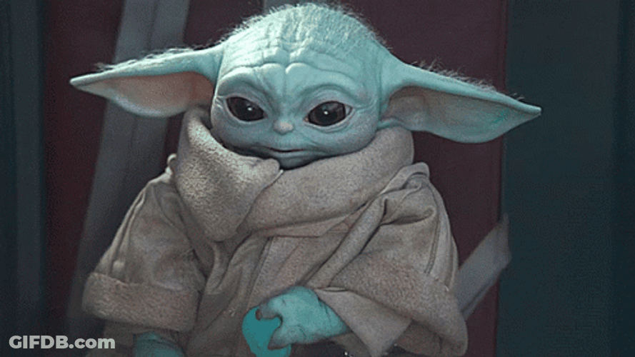 Funny Baby Yoda Barf Star Wars Meme GIF