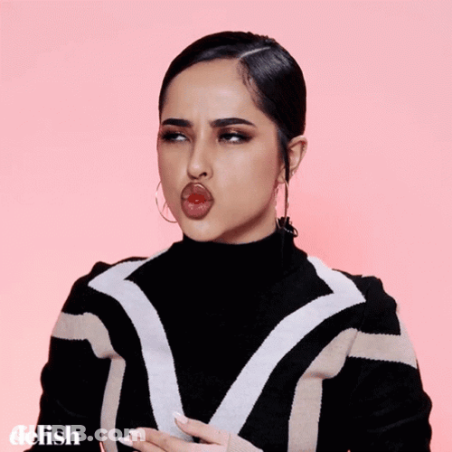 Funny Becky G Make Face Cute GIF