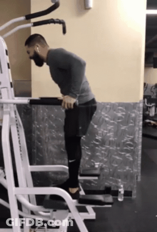 Funny Bench Press Working Out GIF