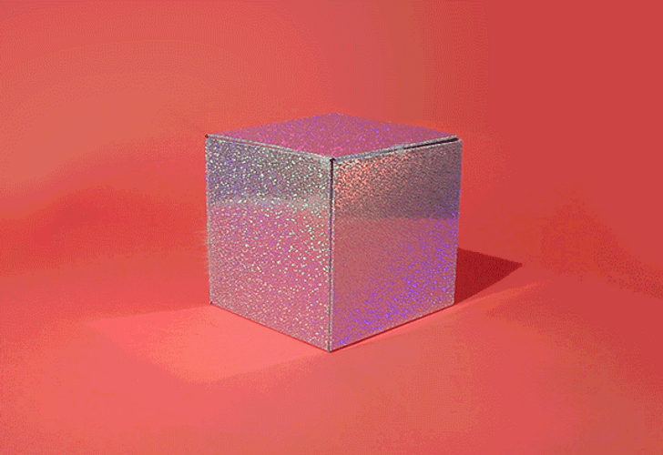 Funny Birthday Cat Gift Box GIF