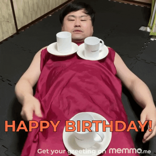 Funny Birthday Celebration Tricks GIF