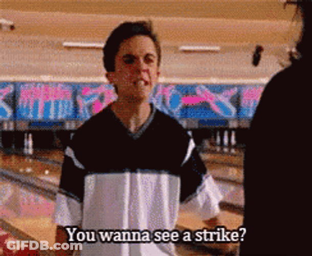 Funny Bowling Malcolm Strike Fail GIF