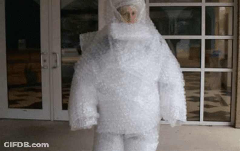 Funny Bubble Wrap Compilation GIF