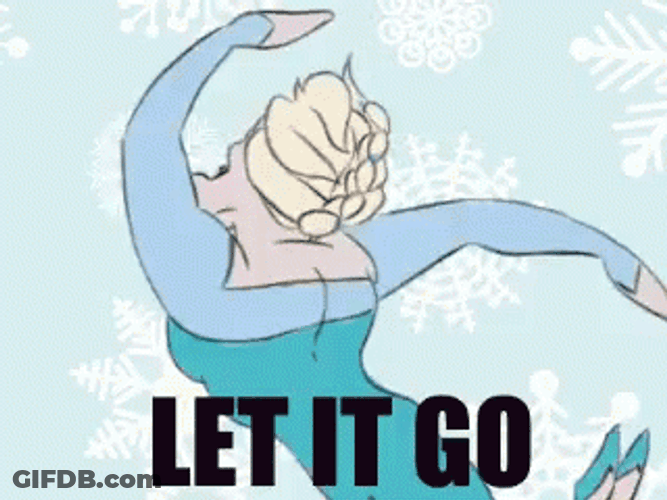 Funny Buffed Elsa Let It Go GIF