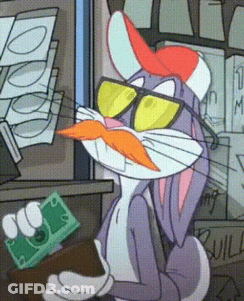 Funny Bugs Bunny No GIF