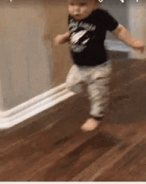 Funny Bye Baby Looking Surprised GIF