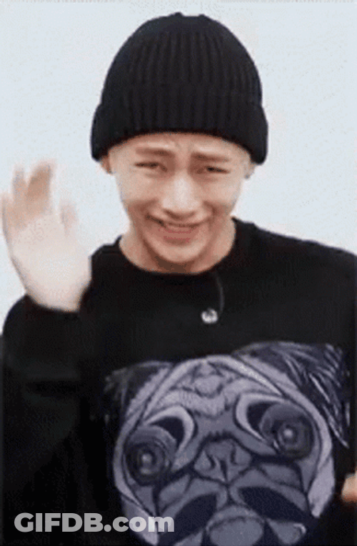 Funny Bye BTS Kim Taehyung Kpop GIF