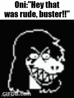 Funny Cartoon Saying Hey That Was Rude GIF