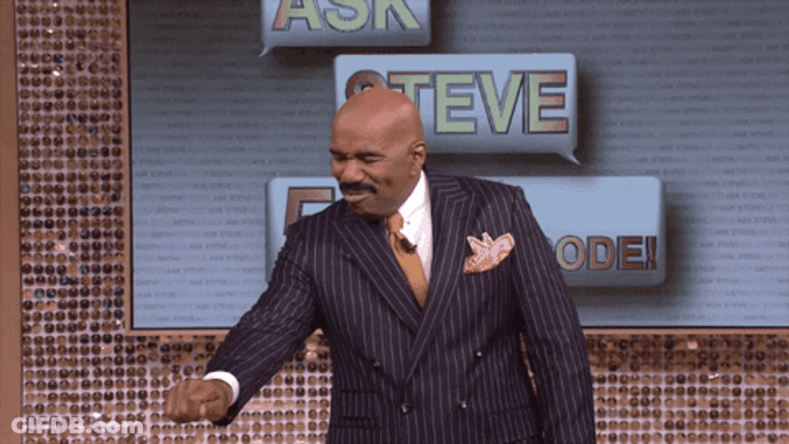 Funny Celebration Steve Harvey GIF