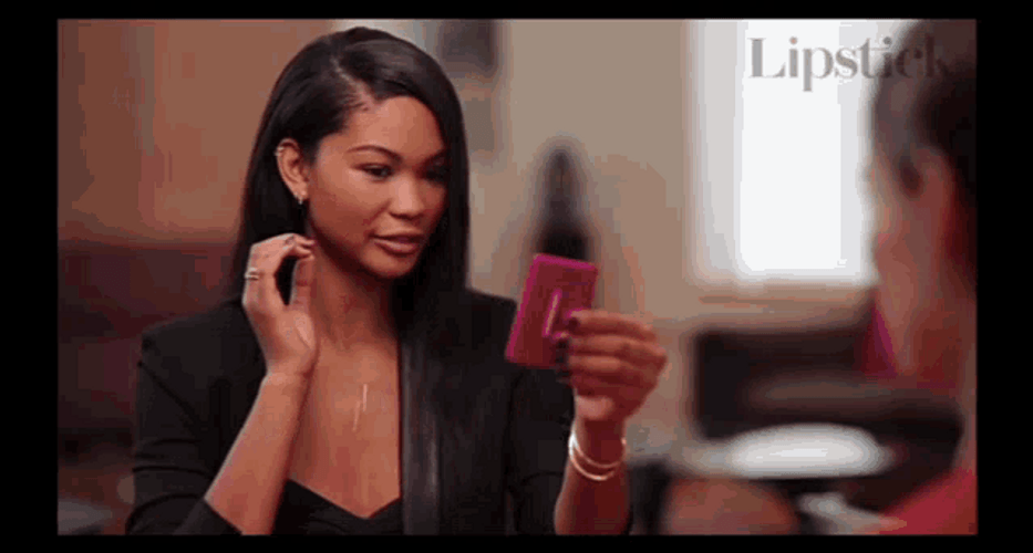 Funny Chanel Iman Laughing Out Loud GIF