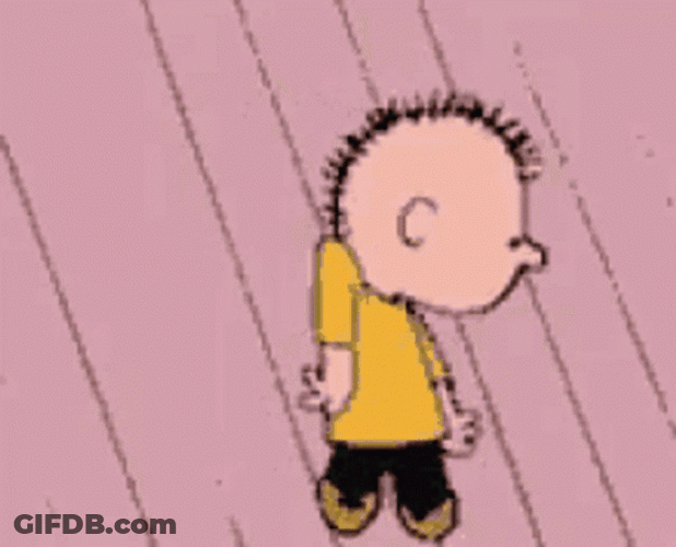 Funny Charlie Brown Snoopy Dance GIF