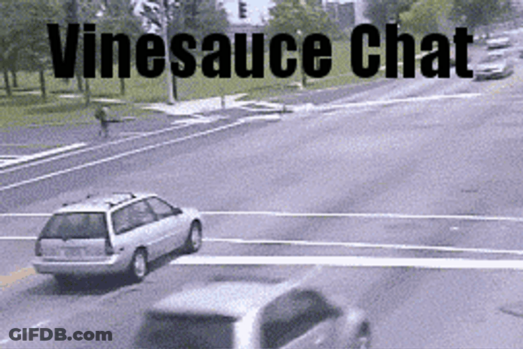 Funny Chat Car Accident GIF