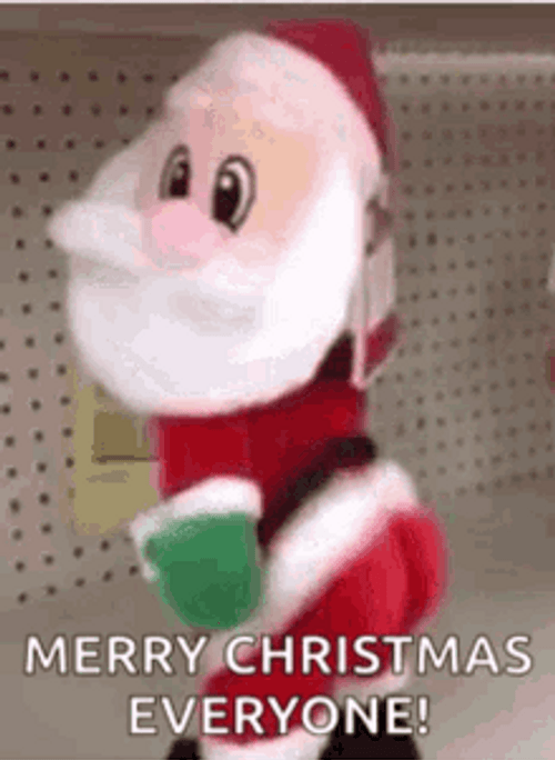 Funny Christmas Santa Claus Twerk GIF