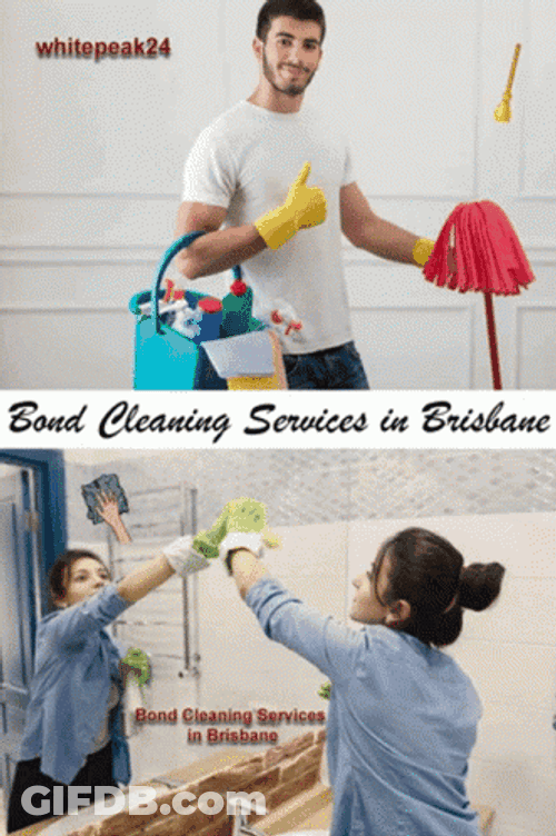 Funny Cleaning Services Advertisement GIF