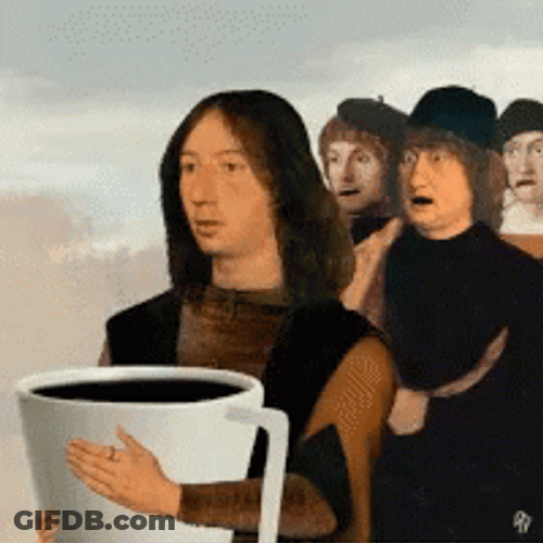 Funny Coffee Scorpion Dagger GIF