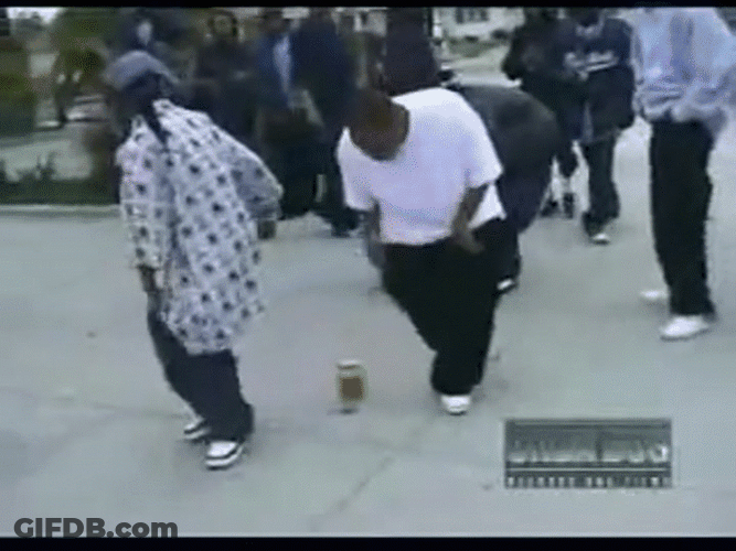 Funny Crip Walk Dance Compilation GIF