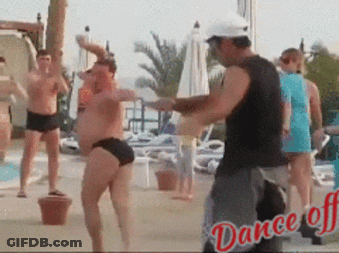 Funny Cruise Dance Off GIF