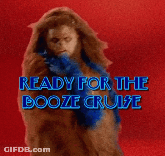 Funny Cruise Ready For Booze GIF
