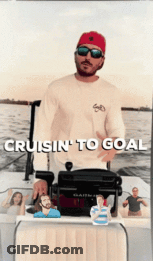 Funny Cruise To Goal Party GIF