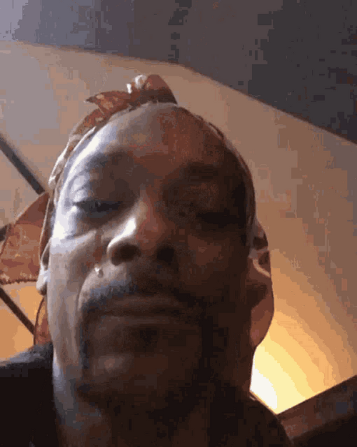Funny Crying Snoop Dogg Tears Sad GIF