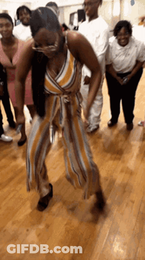 Funny Dance Among The Crowd GIF
