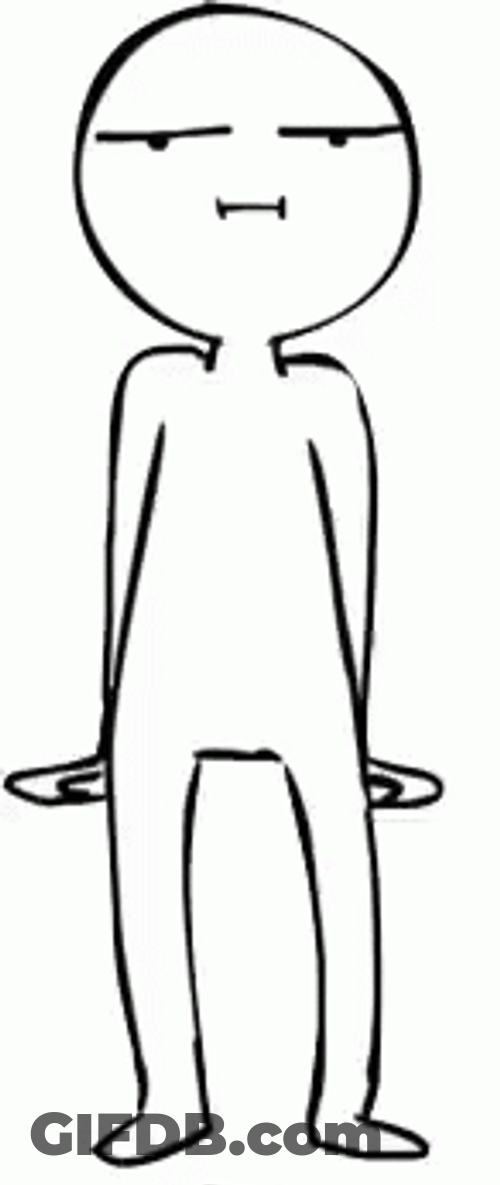 Funny Dance Illustration GIF