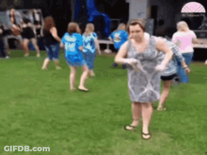 Funny Dance In The Yard GIF