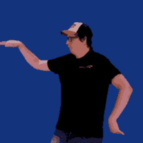 Funny Dance With Duck Hands GIF