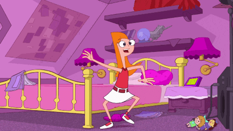 Funny Dancing Phineas And Ferb GIF