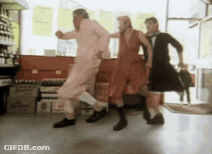 Funny Dancing Scene Madness House Of Fun GIF