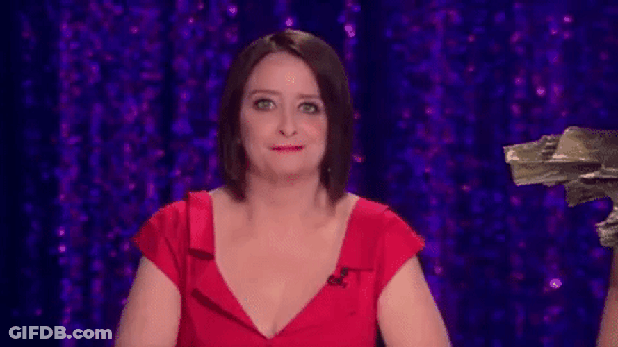 Funny Debbie Downer Grimace GIF