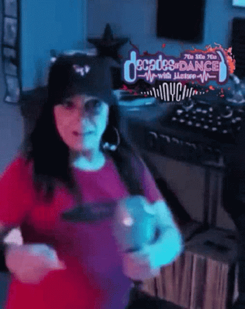 Funny Decades Of Dance Singing GIF