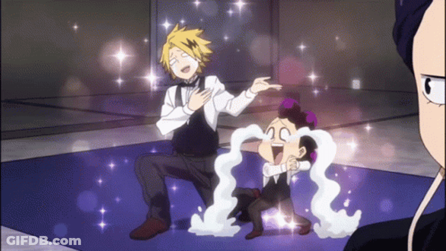 Funny Denki Mineta Crying Joy GIF
