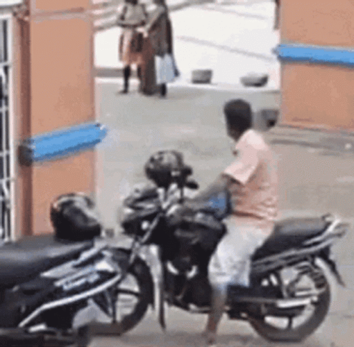 Funny Dirt Bike High Speed Crash Fail GIF