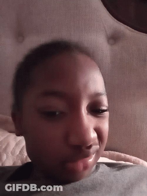 Funny Disgusting Girl Face GIF